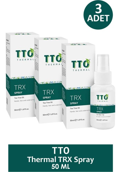 Thermal Trx Spray 50 ml 3 Adet