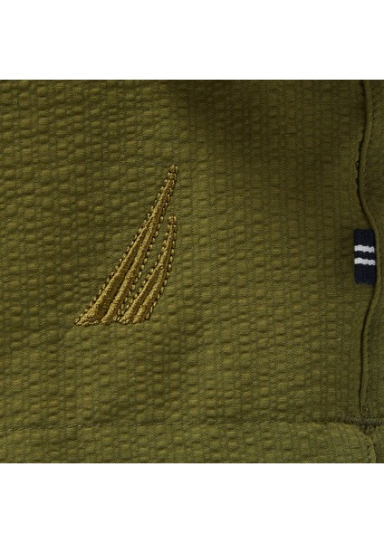 Erkek Yeşil Regular Fit Deniz Şortu indirimleri