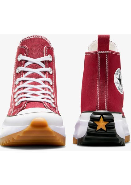 Run Star Hike Unisex Kırmızı Platform Sneaker modelleri