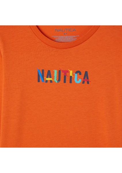 Erkek Çocuk Turuncu Uzun Kollu T-Shirt modelleri