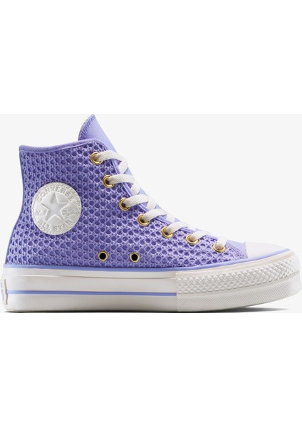 Chuck Taylor All Star Knit Kadın Mor Sneaker