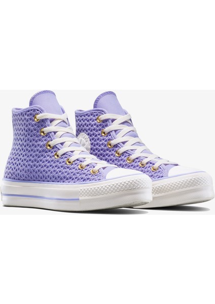 Chuck Taylor All Star Knit Kadın Mor Sneaker fiyatları