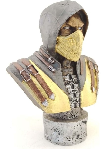 Polyester Scorpion Büst 16 cm