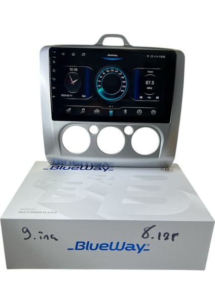 Ford Focus 2 Analog Blueway 8-128 Tam Profesyonel Oem Multimedia