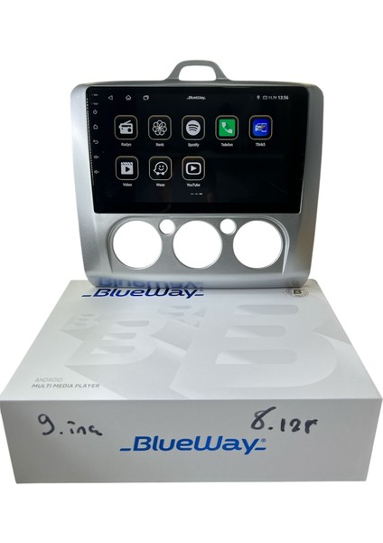 Ford Focus 2 Analog Blueway 8-128 Tam Profesyonel Oem Multimedia modelleri
