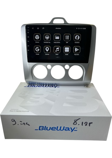 Ford Focus 2 Analog Blueway 8-128 Tam Profesyonel Oem Multimedia fırsatları