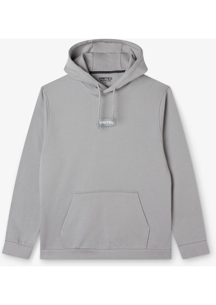 Unıted4 1.0 Essentials Erkek Gri Hoodie