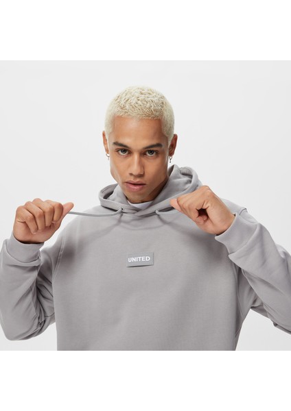 Unıted4 1.0 Essentials Erkek Gri Hoodie fırsatları