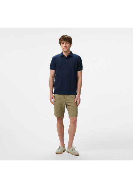 Erkek Lacivert Classic Fit Polo modelleri