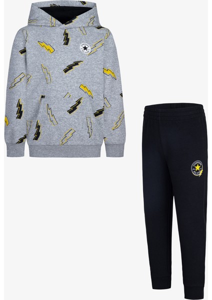 Classic Çocuk Gri Eşofman Takımı