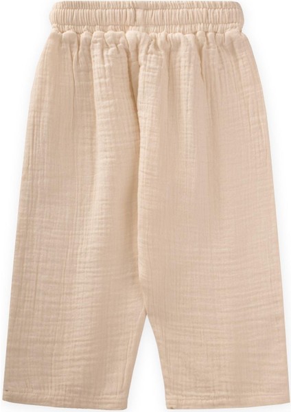 Müslin Pantolon 1-7 Yaş Bej