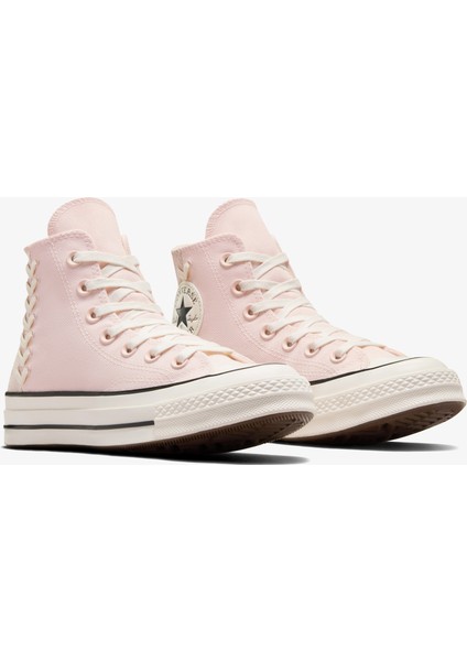 Chuck 70 Crafted Laces Unisex Pembe Sneaker fiyatları