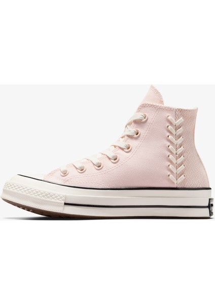 Chuck 70 Crafted Laces Unisex Pembe Sneaker fırsatları
