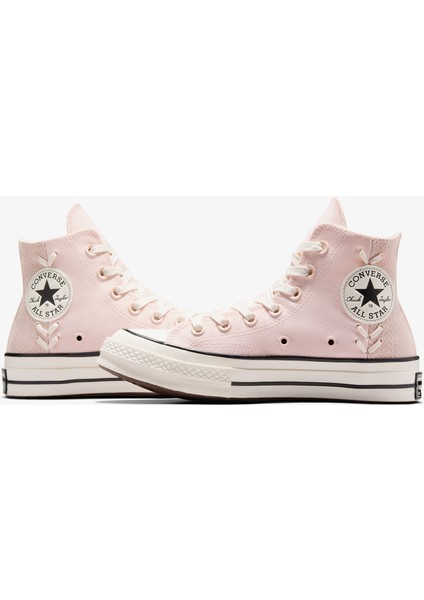 Chuck 70 Crafted Laces Unisex Pembe Sneaker