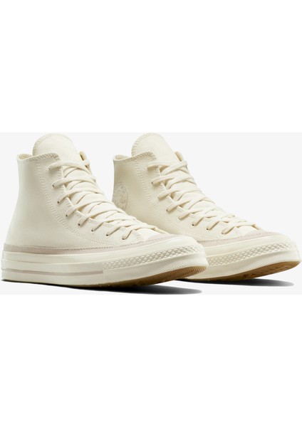 Chuck 70 Taylored Lux Unisex Krem Sneaker fiyatları