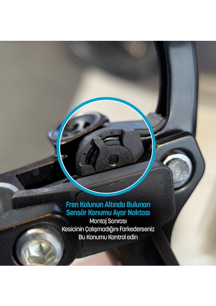 Rks Shimano Mt200 Sensörlü Hidrolik Disk Fren Takımı 2 Pin