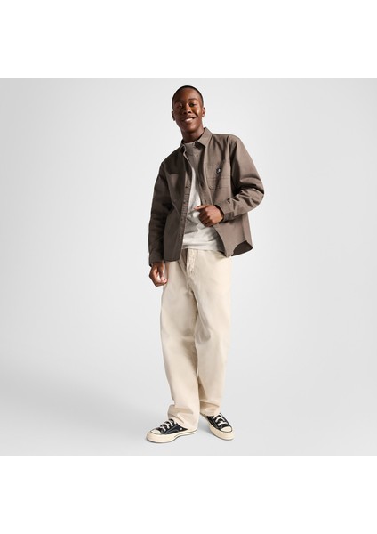 Classic Erkek Cepli Kahverengi Gömlek modelleri