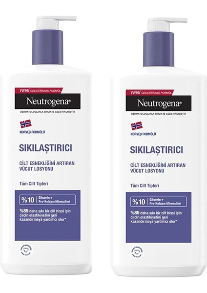 Sıkilaştırıcı Vücut Losyonu 400 ml x 2 Adet