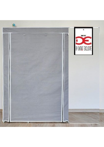 Tek Yandan Raflı Bez Dolap
