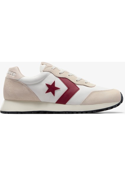 Omega Trainer Unisex Bej Süet Sneaker