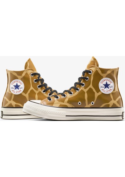 Chuck 70 Giraffe Print Unisex Kahverengi Sneaker