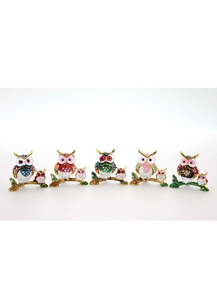 Sıvaroskı 2'li Baykuş 6*6 cm