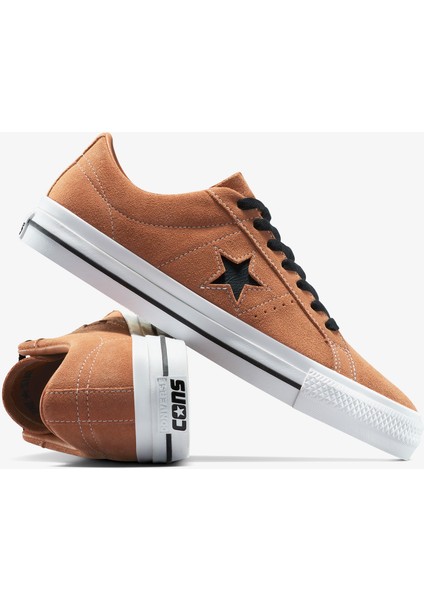 One Star Pro Unisex Kırmızı Süet Sneaker