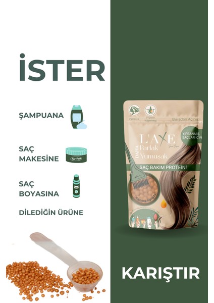 Saç Bakım Proteini 100 gr modelleri