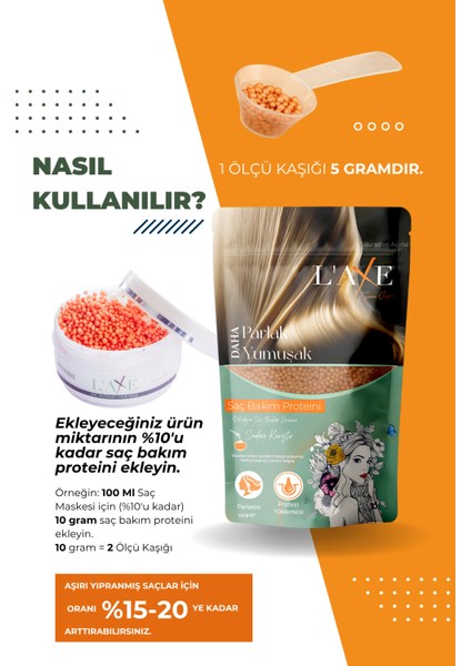 Saç Bakım Proteini 100 gr indirimleri