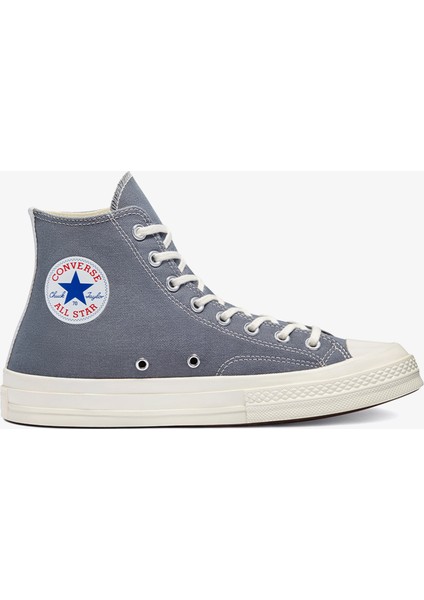 x Comme Des Garçons Play Chuck 70 Unisex Gri Sneaker