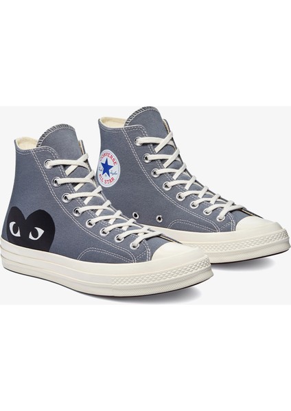 x Comme Des Garçons Play Chuck 70 Unisex Gri Sneaker fiyatları