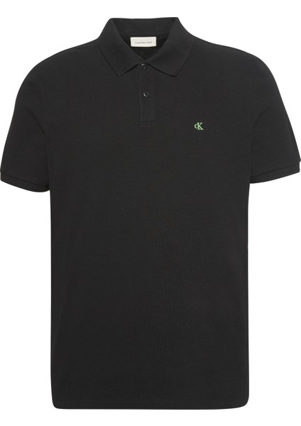 Ss Casual Pıque Classıc Polo Erkek Siyah T-Shirt LV040EM269-UB1