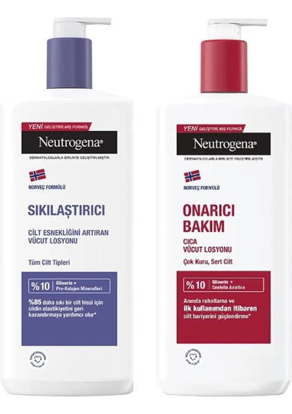 Sıkilaştırıcı Vücut Losyonu 400 ml + Cıca Onarıcı Bakım Vücut Losyonu 400 ml fiyatları