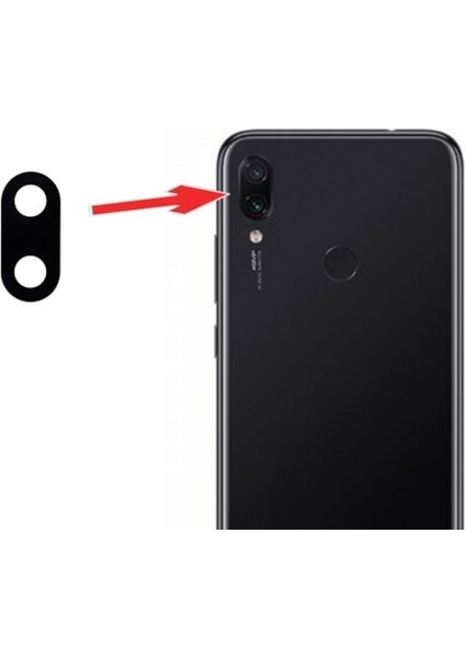 Xiaomi Redmi Note 7 Kamera Camı Lensi Süper Kalite