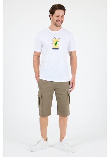 Erkek %100 Pamuk Bisiklet Yaka Kısa Kollu Baskılı T-Shirt Rahat ve Şık Günlük Erkek Tişört 0007 modelleri