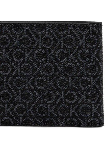 Ck Must Mono Bıllfold Erkek Siyah Cüzdan LV04D1059G-UB1