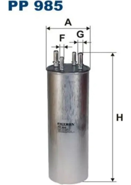 Yakıt Fıltresı (Mazot) Transporter T5 T6 1,9 / 2,0tdı / Bıtdı Touareg 2,5tdı Axb Axc Axd Axe Bac Blj