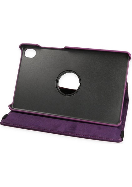 Newface Tab M8 Kılıf 360 Tablet Deri Kılıf - Mürdüm modelleri