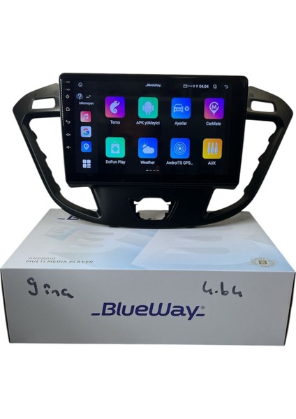 Ford Custom 2015-2018 Blueway 4-64 Profesyonel Oem Multimedia fiyatları