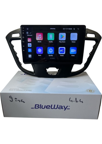 Ford Custom 2015-2018 Blueway 4-64 Profesyonel Oem Multimedia indirimleri