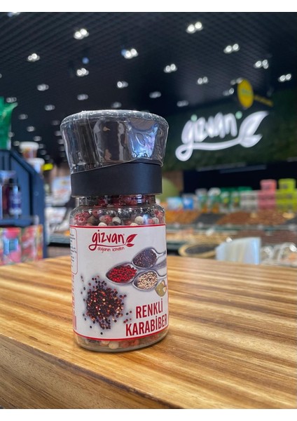 Renkli Karabiber (Değirmenli Kapak)