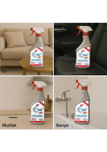 3'lü Dermosline Bost Leke Çıkarıcı 750 ml fiyatları