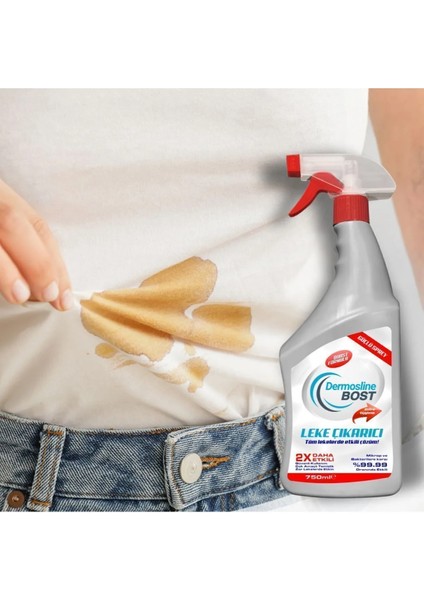3'lü Dermosline Bost Leke Çıkarıcı 750 ml indirimleri