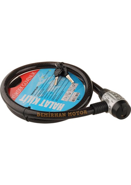 Halat Kilit 22 x 150CM Büyük Başlık