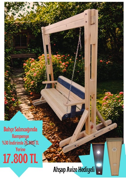 Ahşap Bahçe Salıncağı, Bahçe Salıncağı