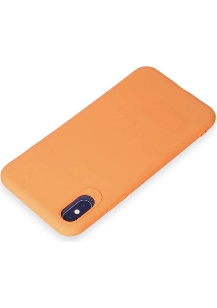 Newface Iphone x Kılıf First Silikon - Turuncu modelleri