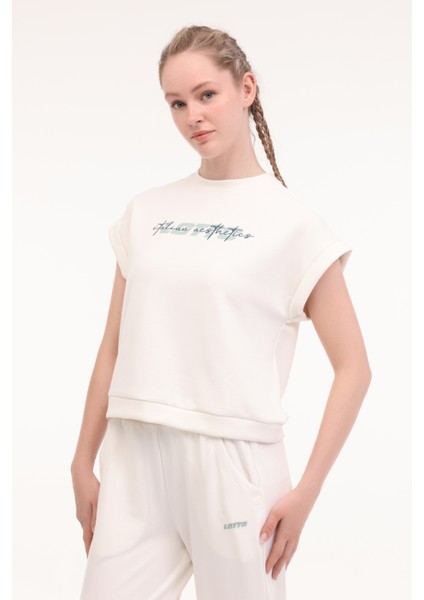 W-Itıra Tee 5fx Ekru Kadın Kısa Kol T-Shirt