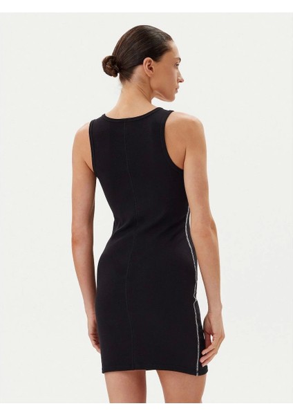Sl Cotton 1x1 Rıb Tank Dress Kadın Siyah Elbise LV044C203G-UB1 modelleri