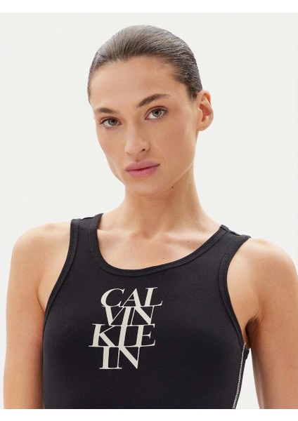 Sl Cotton 1x1 Rıb Tank Dress Kadın Siyah Elbise LV044C203G-UB1 fırsatları