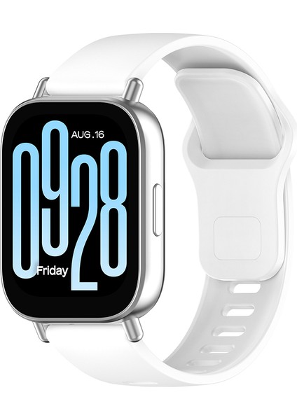 Xiaomi Redmi Watch 5 Active Uyumlu Kordon Ayarlanabilir Soft Yüzey Yumuşak Silikon Kayış